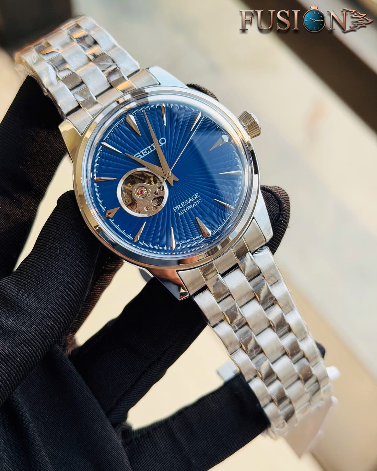 SEIKO Presage| Cocktail Time| Open Heart Automatic Watch