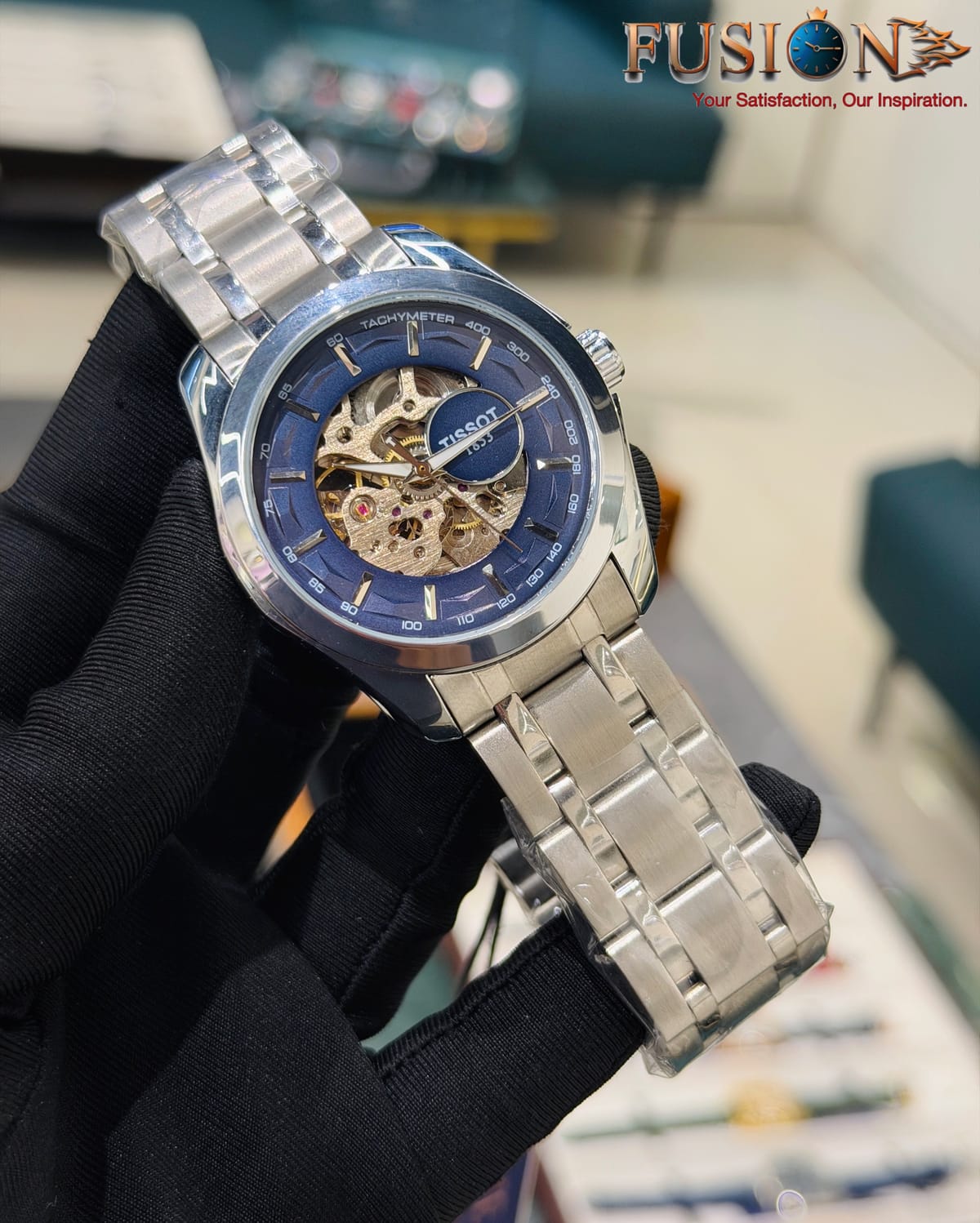 TISSOT Automatic Skeleton Watch